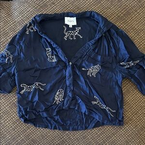 Sani Embroidered Lounge Set, Size medium